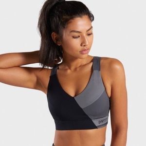 Gymshark color block sport bra size M